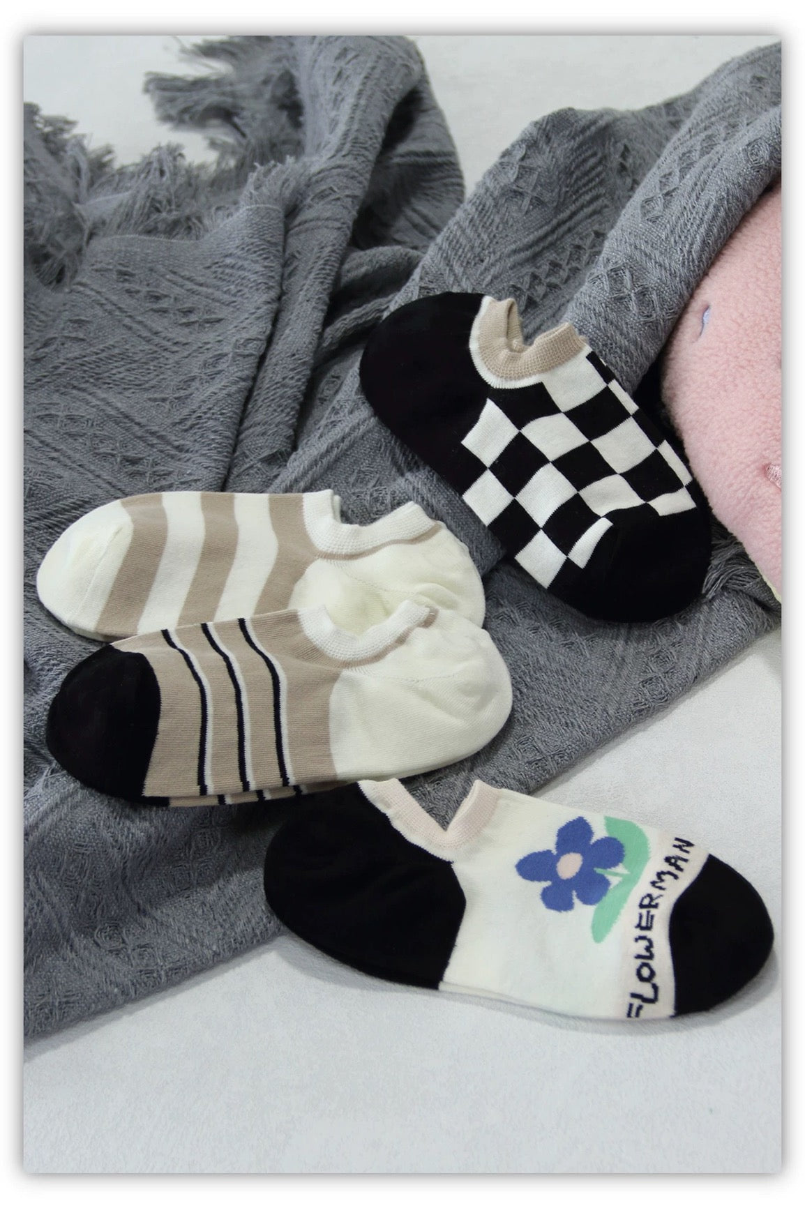 SOCK04 – Cute Low-Cut / Kawaii Boat Socks Mix Pack